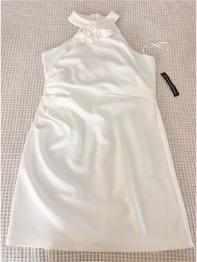 NWT Clover & Sloane Flower High Neck Dress